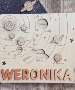 Personalizowana Układanka - Układ Słoneczny