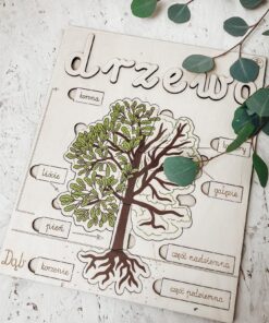 Układanka - Budowa drzewa
