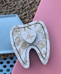 Personalizowane pudełko na zęby mleczne